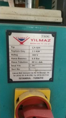 Углозачистной станок YILMAZ CA 604 950127 950127 фото 3