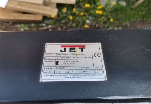 Ленточнопильный станок JET HBS-916W 200191 фото 5