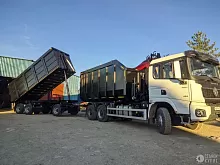 Ломовоз SHACMAN X3000 30 м³ с КМУ ВЕЛМАШ-С