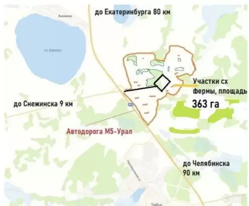 Фермерский комплекс с землей 362,7 Га 770186 фото 2