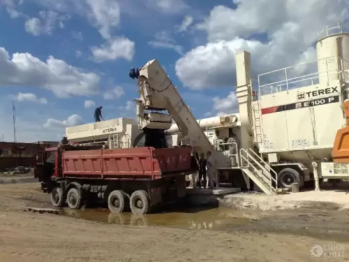 Мобильный асфальтобетонный завод TEREX E100P 910116 фото 3