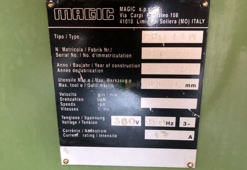 Форматно-раскроечный станок MAGIC SPM 16W 220030 фото 4