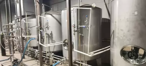 Линия производства и упаковки в ПЭТ бутылки напитков брожения 950193