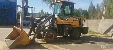 Фронтальный погрузчик TITAN ZL20S с щеткой