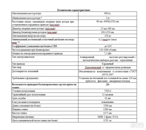 Балансировочный станок БС-44-500Н 990091 фото 3