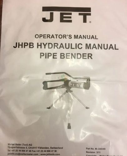 Трубогиб JET JHPB-3 800011 фото 6