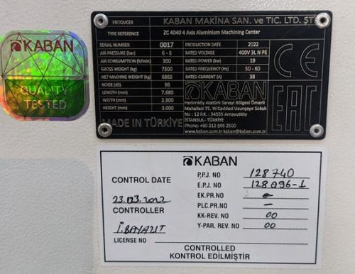 Обрабатывающий центр KABAN ZC 4040 300090 300090 фото 9