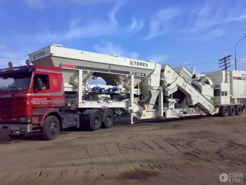 Мобильный асфальтобетонный завод TEREX E100P 910116 фото 4