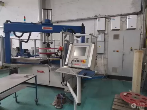 Станок для отрезки и вальцовки кромок OMERA R1600S CNC 990077 фото 3